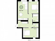 2-комнатная квартира, 61 м², 9/9 эт. Новосибирск