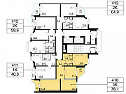 3-комнатная квартира, 77 м², 16/25 эт. Москва