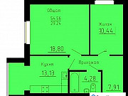 2-комнатная квартира, 55 м², 2/3 эт. Таганрог